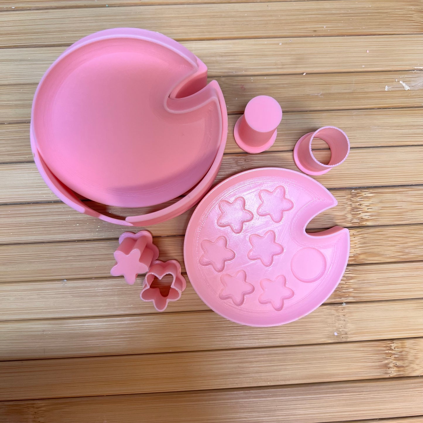 3 Piece Bubble Wand Moulds