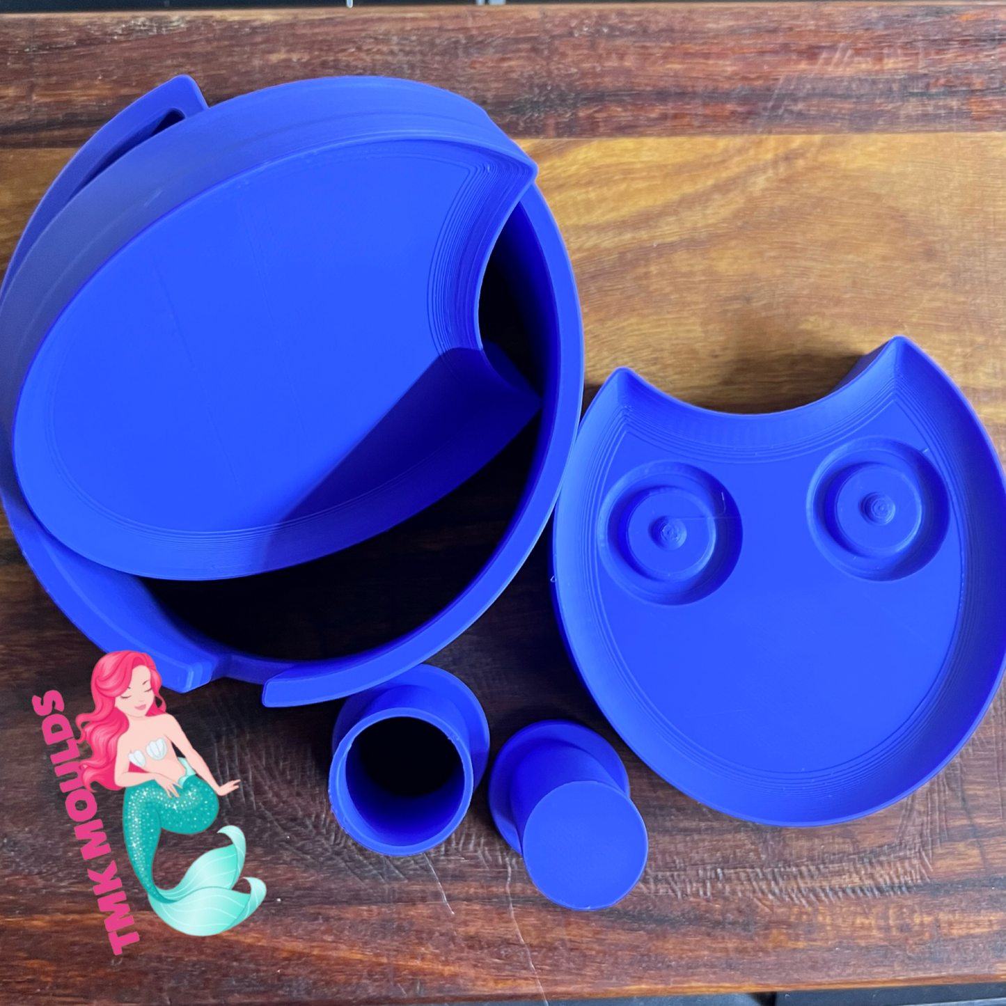 3 Piece Bubble Wand Moulds