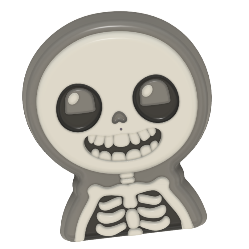Halloween Kawaii Collection Hybrid Moulds 9 in total in 3 Sizes each