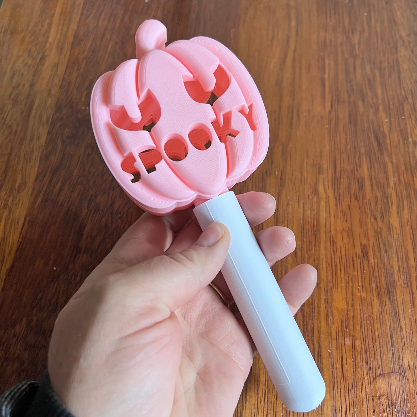 Halloween Pumpkin Style Magic Bath Bomb Wands