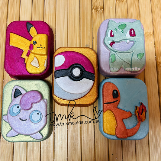 Pokemon Cubes (Vacuum Form Mould)