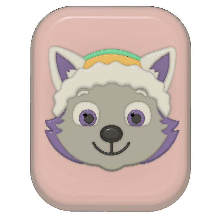 Paw Patrol Cubes (Vacuum Form Mould)
