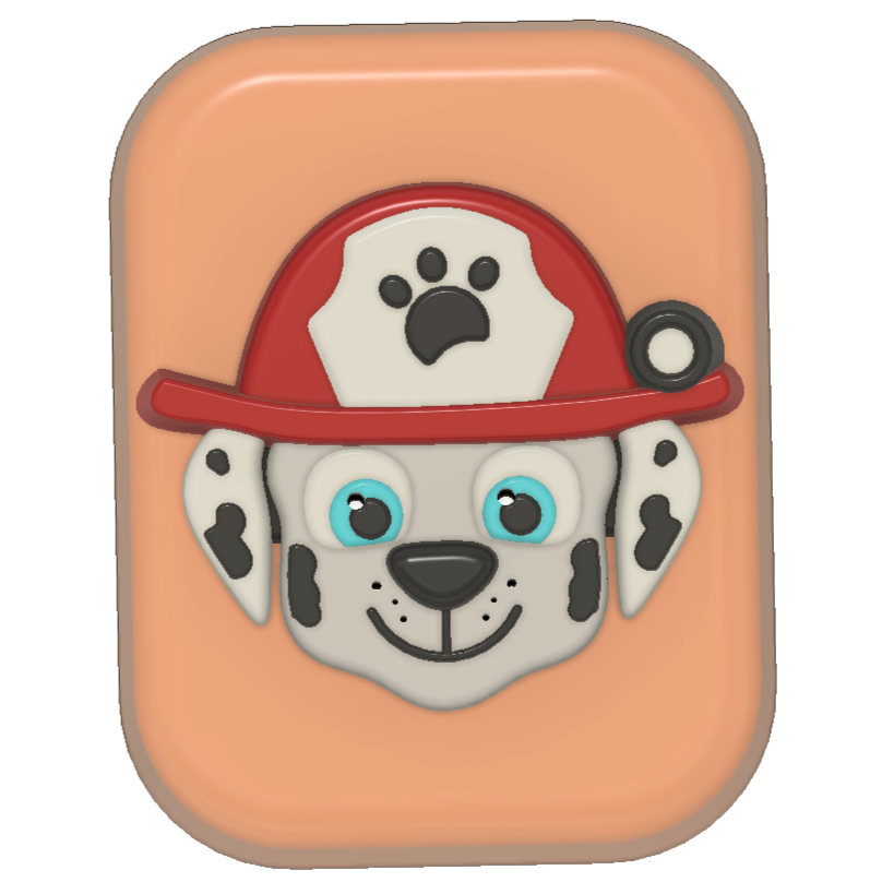 Paw Patrol Cubes (Vacuum Form Mould)