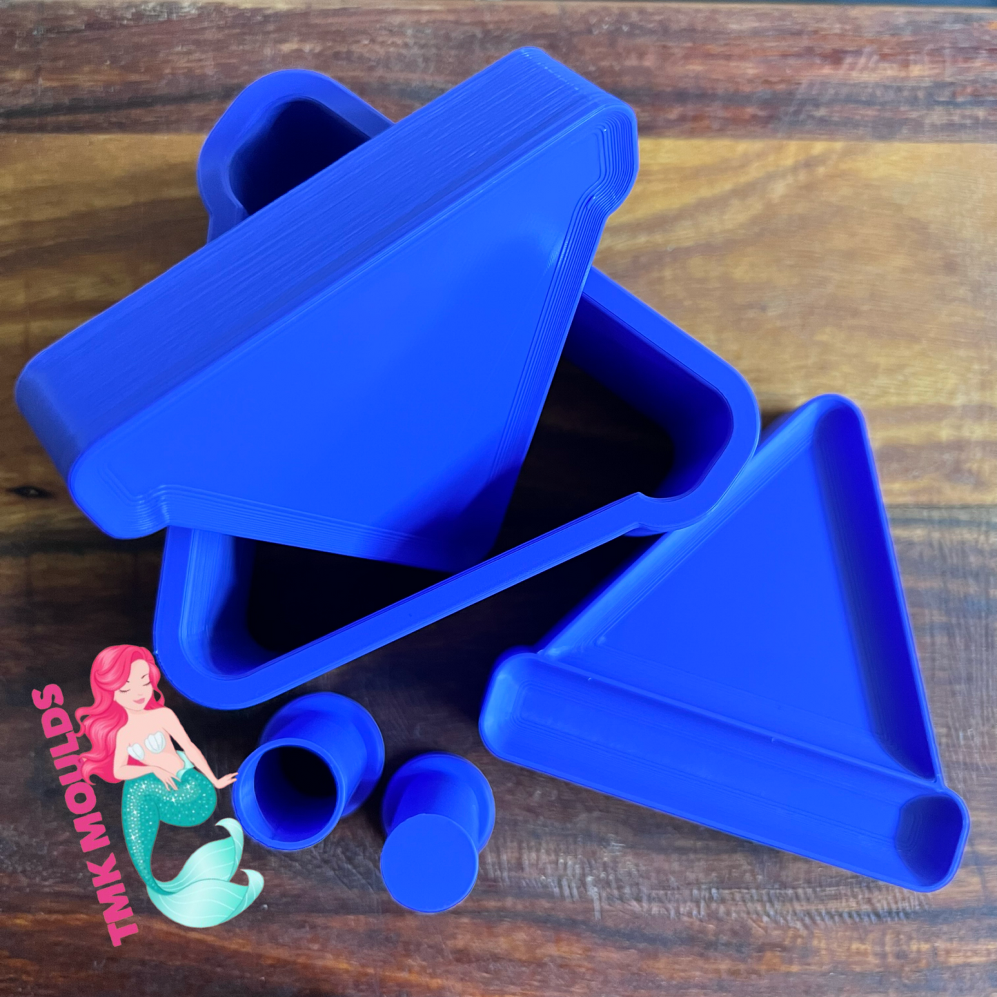 3 Piece Bubble Wand Moulds