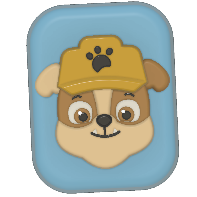 Paw Patrol Cubes (Vacuum Form Mould)