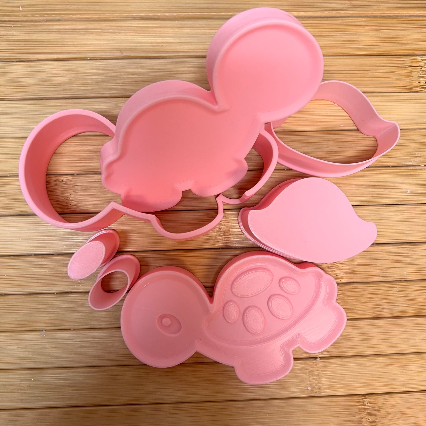 3 Piece Bubble Wand Moulds