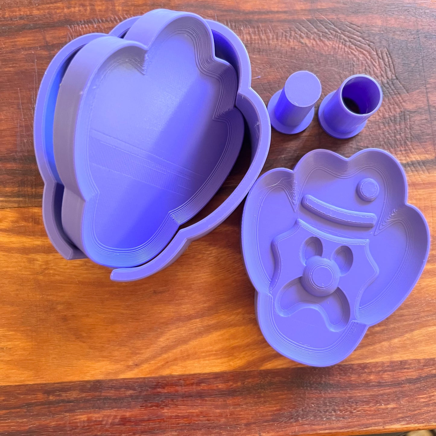 3 Piece Bubble Wand Moulds