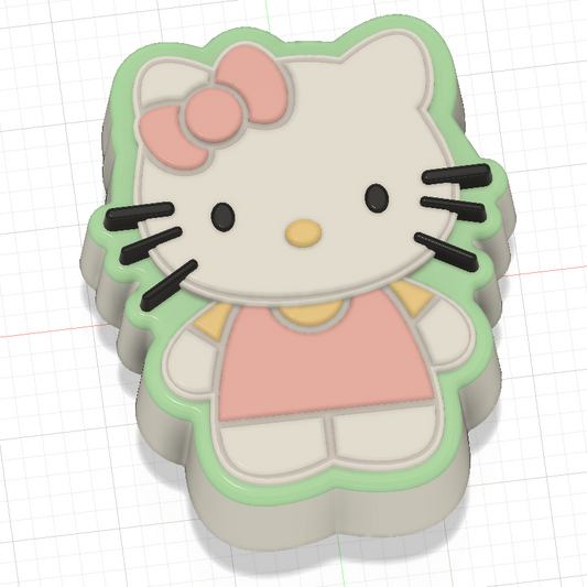 Hello Kitty (Vacuum Form Mould)