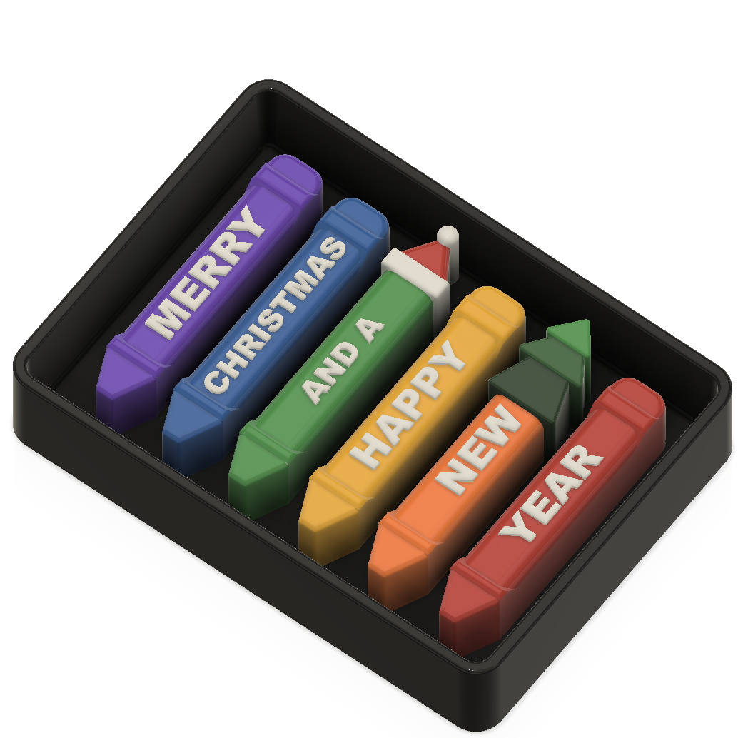 Soap Crayon Holidays Moulds