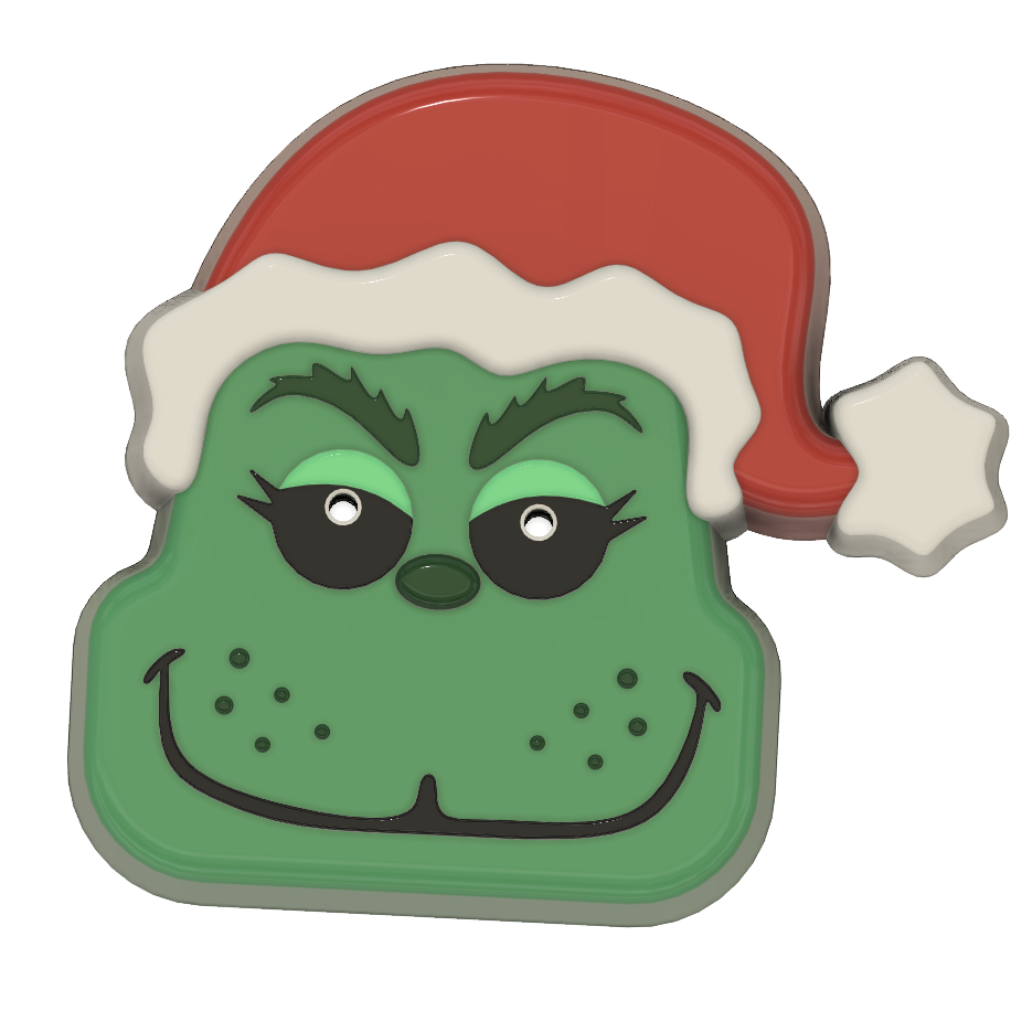 xmas-22-grinch-vacuum-form-mould-tmk-moulds for Free Printable Grinch Face Mask Xmas 22 Grinch (Vacuum Form Mould) – TMK Moulds for Free Printable Grinch Face Mask