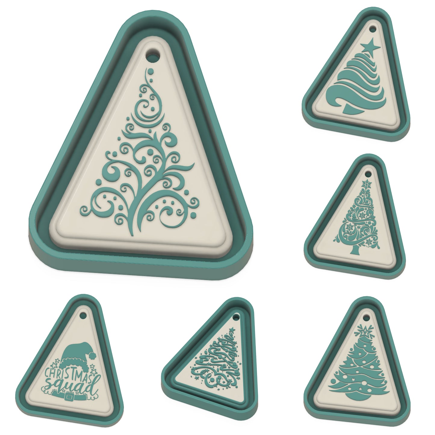 Christmas Tree Car & Wardrobe Scent Hanger Moulds and Recipe