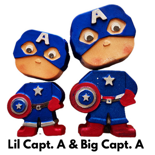 Capt A & Lil Capt A  (Vacuum Form Mould)