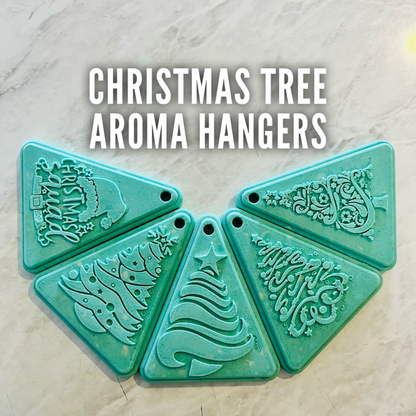 Christmas Tree Car & Wardrobe Scent Hanger Moulds and Recipe