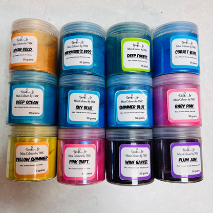 Clearance Colours Micas 50gm