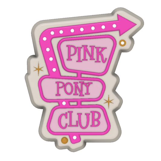 Pink Pony Club Vacuum Form Mould