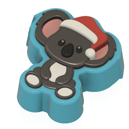 Koala Christmas (Vacuum Form Mould)