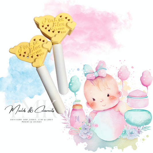 Gender Reveal Magic Bath Bomb Wands