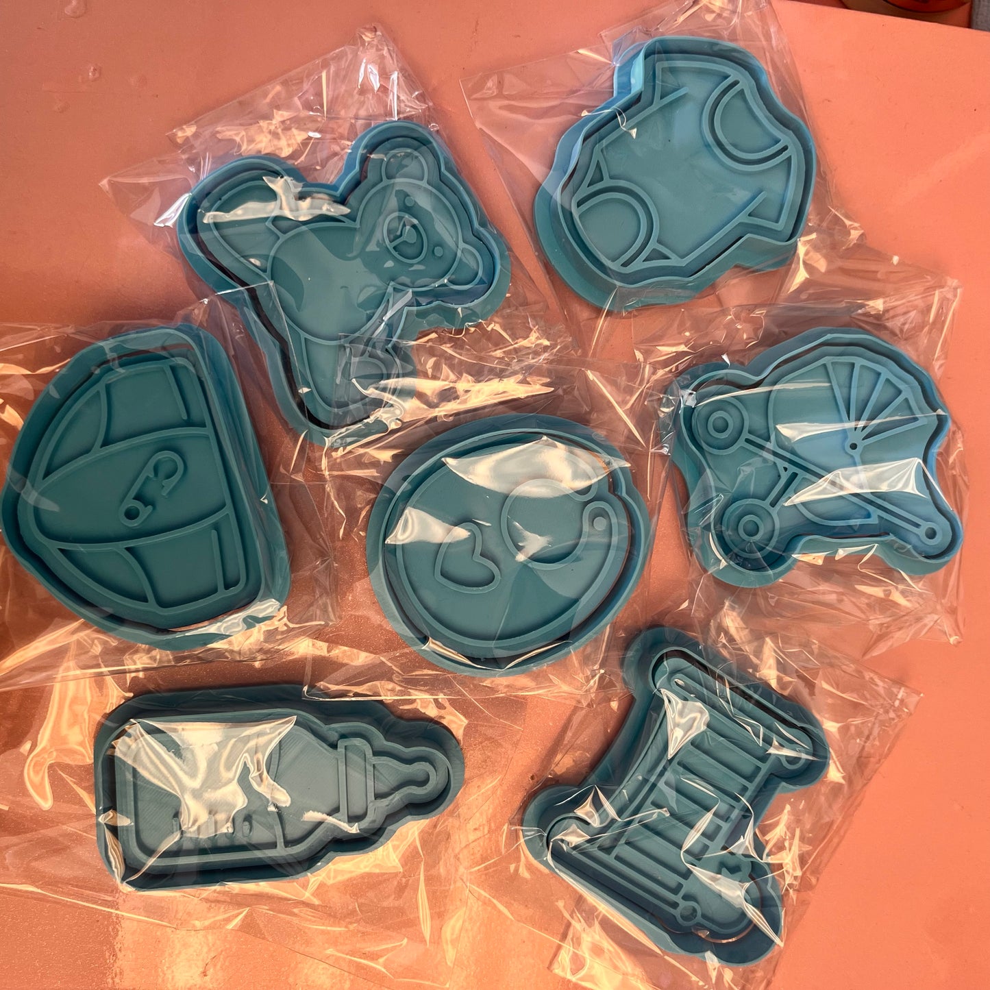 Cookie,Fondant, Bubble Clay or Polymer Clay Cutters (3D Printed)