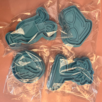 Cookie,Fondant, Bubble Clay or Polymer Clay Cutters (3D Printed)
