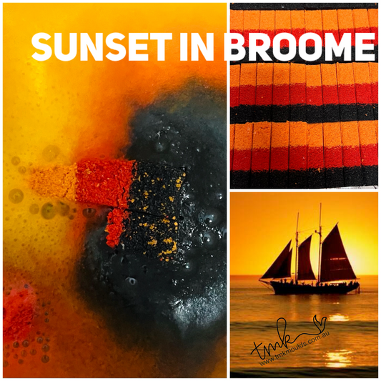 20x Embed Rods Sunset in Broome Colours