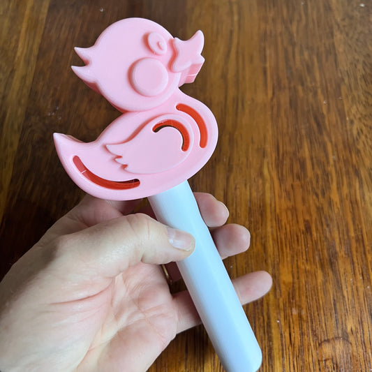 Rubber Duck Style Magic Bath Bomb Wands