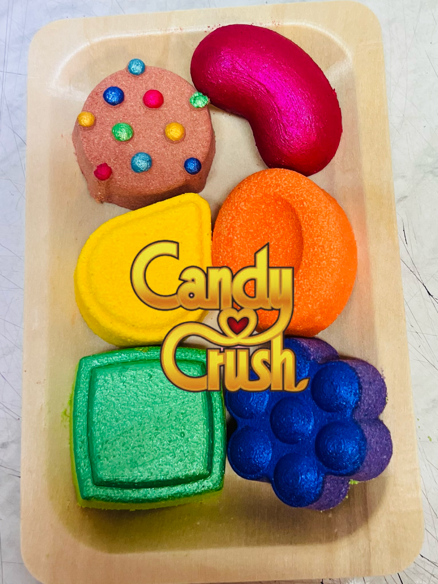 Candy Crush Toddler Moulds and Plungers