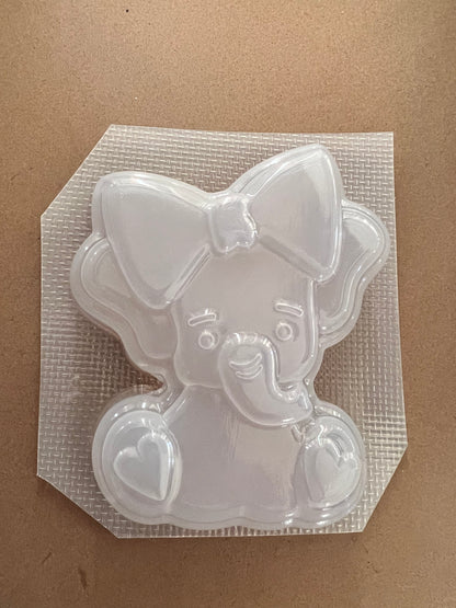 Elle Elephant (Vacuum Form Mould)❤️