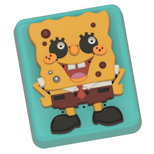 Sponge Bob (Vacuum Form Mould) 250gm