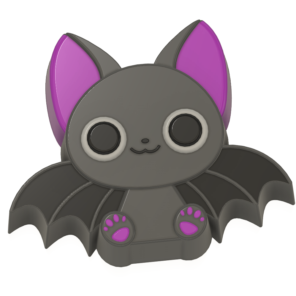 Chibi Bat (Vacuum Form Mould)