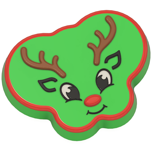 Xmas 22 Reindeer Head (Vacuum Form Mould)