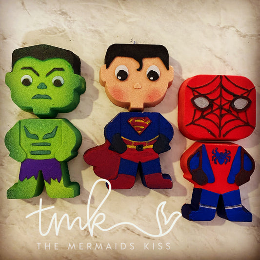 Cute Super Head and Body (3D Printed)