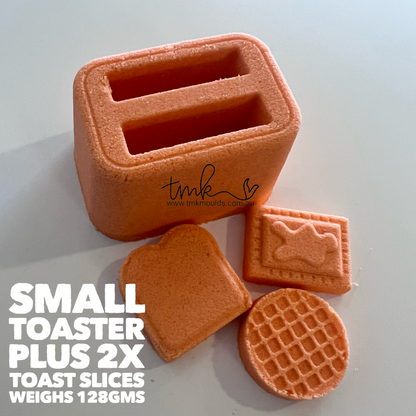 The Last Bath Bomb! Toaster & Toasts (3D Printed)