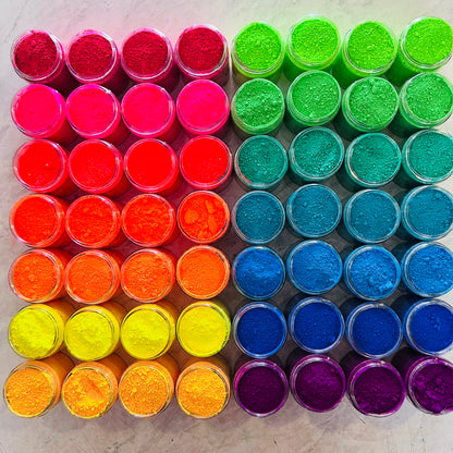 Neon Colour COLLECTION 50gm & NEW 200gm For Bath Bomb and Other